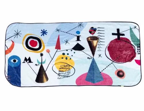 Flauschige Decke MIRO, 120x230cm, FAMA, Arty Edition