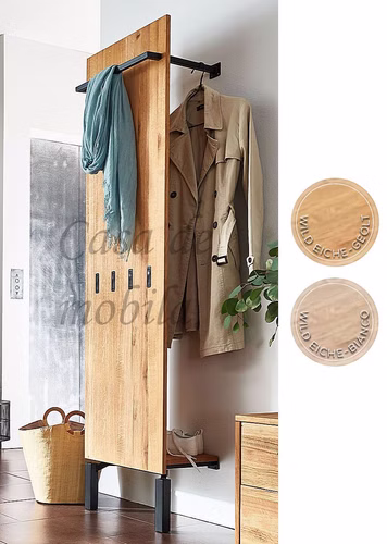 Garderobe Gestell M8 46x191cm WALK IN Wildeiche