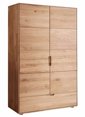 mehrzweckschrank 2 Holztüren,1 Schublade 100x145x40cm GOSE Wildeiche massiv natur geölt Casa de mobila Goslar mehrzweckschrank mit abgerundeten Ecken 100x145x40cm GOSE Wildeiche massiv natur geölt Casa de mobila Goslar