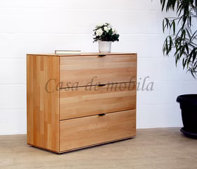 Schubladenschrank breit griff 06 Mercur 100x84x45cm buche massiv natur geölt Massivholz schubladenschrank breit Mercur 100x84x45cm buche massiv natur geölt Casa de mobila Goslar