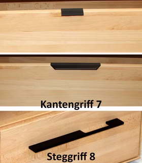 Griffe-Mercur-Kernbuche.jpg griffe metall schwarz Mercur Casa de mobila Goslar