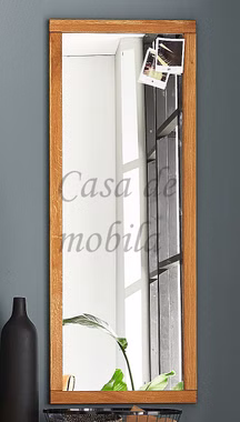 Wandspiegel 46x119x2cm WALK IN Wildeiche natur geölt Casa de mobila Goslar