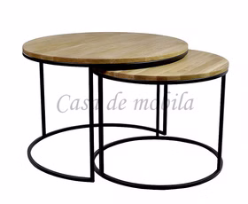 Couchtisch-Set-rund-75x50x75cm-60x45x60cm-Wildeiche-geoelt-Metall-schwarz-Andrea-92-546-3.jpg Couchtisch-Set-rund-75x50x75cm-60x45x60cm-Wildeiche-geoelt-Metall-schwarz-Andrea-92-546-3.jpg