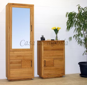 Dielen-Set 2teilig WINDSOR Eiche massiv geölt Massivholz Dielen Set 2teilig Windsor Eiche massiv natur geölt Casa de mobila Goslar