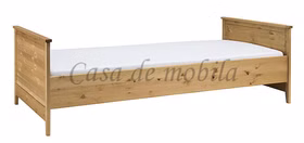 Kinderbett 90x200 cm Kiefer massiv gelaugt geölt Solvita Casa de mobila Goslar