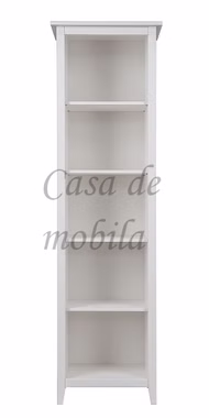 Standregal 55x200x40cm SOLVITA Kiefer massiv weiß gewachst Standregal SOLVITA 55x200x40cm Kiefer massiv weiß gewachst Casa de mobila Goslar