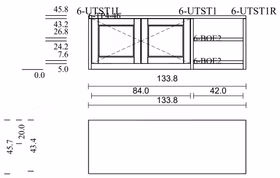 TV-Kommode mit 2 Holztüren CONTRA 134x46x46cm kiefernholz weiß lackiert TV-Kommode mit 2 Holztüren CONTRA 134x46x46cm kiefer massiv weiß lackiert Casa de mobila Goslar