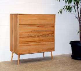 Schubkastenschrank mit Holzfüßen WALK IN 90x104x42cm Kernbuche massiv natur geölt Casa de mobila Goslar Schubkastenschrank mit Holzfüßen WALK IN 90x104x42cm Kernbuche massiv natur geölt Casa de mobila Goslar