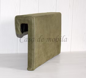 Kopfteil-Kissen EASY SLEEP 57x30x13cm Leder Kenia Tjörnbo grün olive Kopfteil-Kissen EASY SLEEP 57x30x13cm Leder Kenia Tjörnbo olive grün