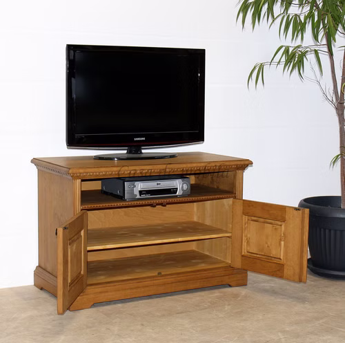 TV-Kommode 100x65x50cm VICTORIA Fichte massiv TV-Kommode VICTORIA 100x65x50cm Landhaus Fichte massiv Casa de mobila Goslar