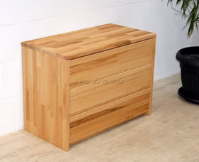 Massivholz Schlafzimmerkommode CONTRA 89x65x46cm Kernbuche massiv natur geölt Casa de mobila Goslar Massivholz Schlafzimmerkommode CONTRA 89x65x46cm Kernbuche massiv natur geölt Casa de mobila Goslar
