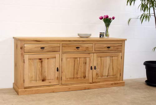 Kommode VERSAILLES 180x80x45cm Wildeiche massiv natur geölt Kommode VERSAILLES 180x80x45cm Wildeiche massiv natur geölt Casa de mobila Goslar