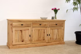Kommode VERSAILLES 180x80x45cm Wildeiche massiv natur geölt Kommode VERSAILLES 180x80x45cm Wildeiche massiv natur geölt Casa de mobila Goslar