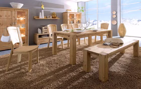 Esszimmer-Esstisch 180x75x90 cm GULDBORG Kiefernholz gelaugt geölt