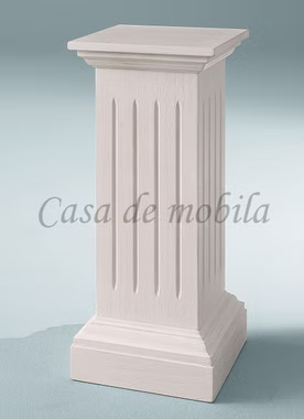 weiße blumenständer Rossio 32x70x32 cm Pinie massiv gebuerstet blumenständer Rossio 32x70x32 cm Pinie massiv gebuerstet weiß Casa de mobila Goslar