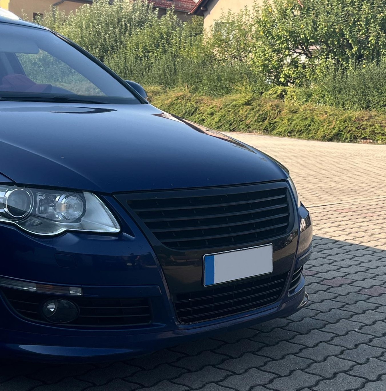 Kühlergrill Sport Front Grill Schwarz ohne Emblem passend fü...