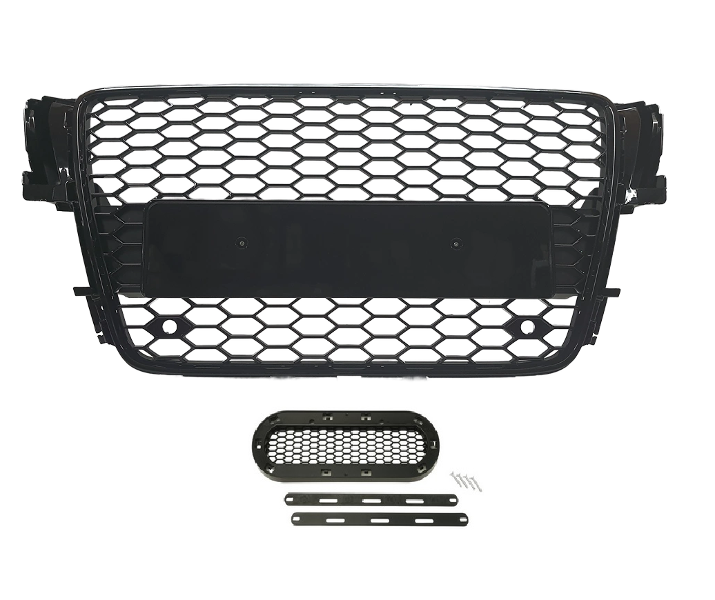 Kühlergrill Frontgrill Sport Waben Grill Emblemhalter passen...