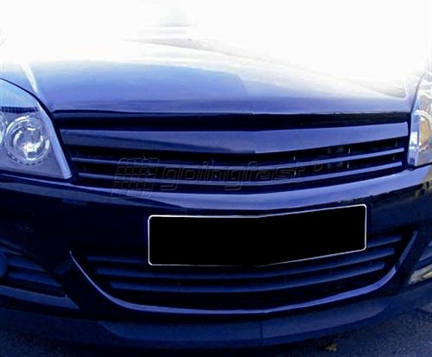 For Vauxhall Astra H MK5 5 Debadged Badgeless Sport Grill 3D...