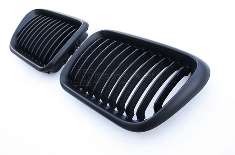 Suitable for BMW E36 3 Series Facelift LCI Black Shadow Gril...