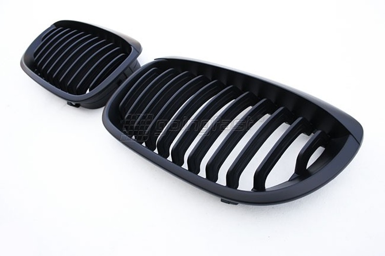 Kühlergrill Front Sport Grill Schwarz Matt passend für BMW E...