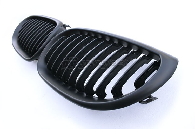 Kühlergrill Sport Front Grill Schwarz Matt passend für BMW 5...