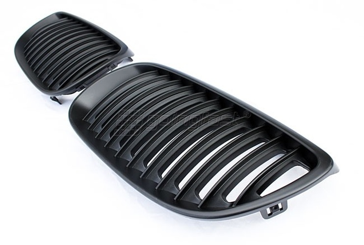 Kühlergrill Front Grill Schwarz Matt passend für BMW 3er E92...