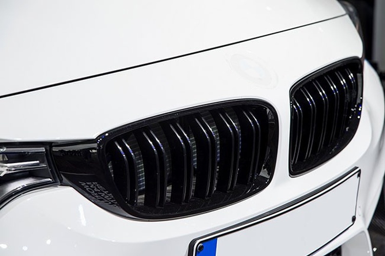 Suitable for BMW F30 F31 Matte Black Grills Sport Performanc...