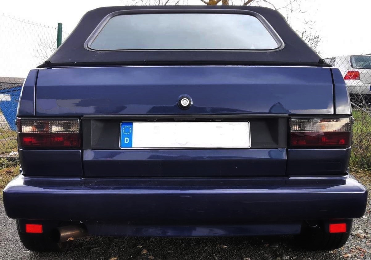 Suitable for VW Golf MK1 1 Cabriolet Red Smoke Rear Tail Lig...