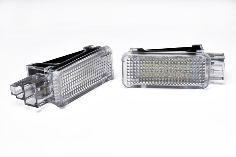 LED Fußraum Innenraum Kofferraum Beleuchtung passend für Aud...
