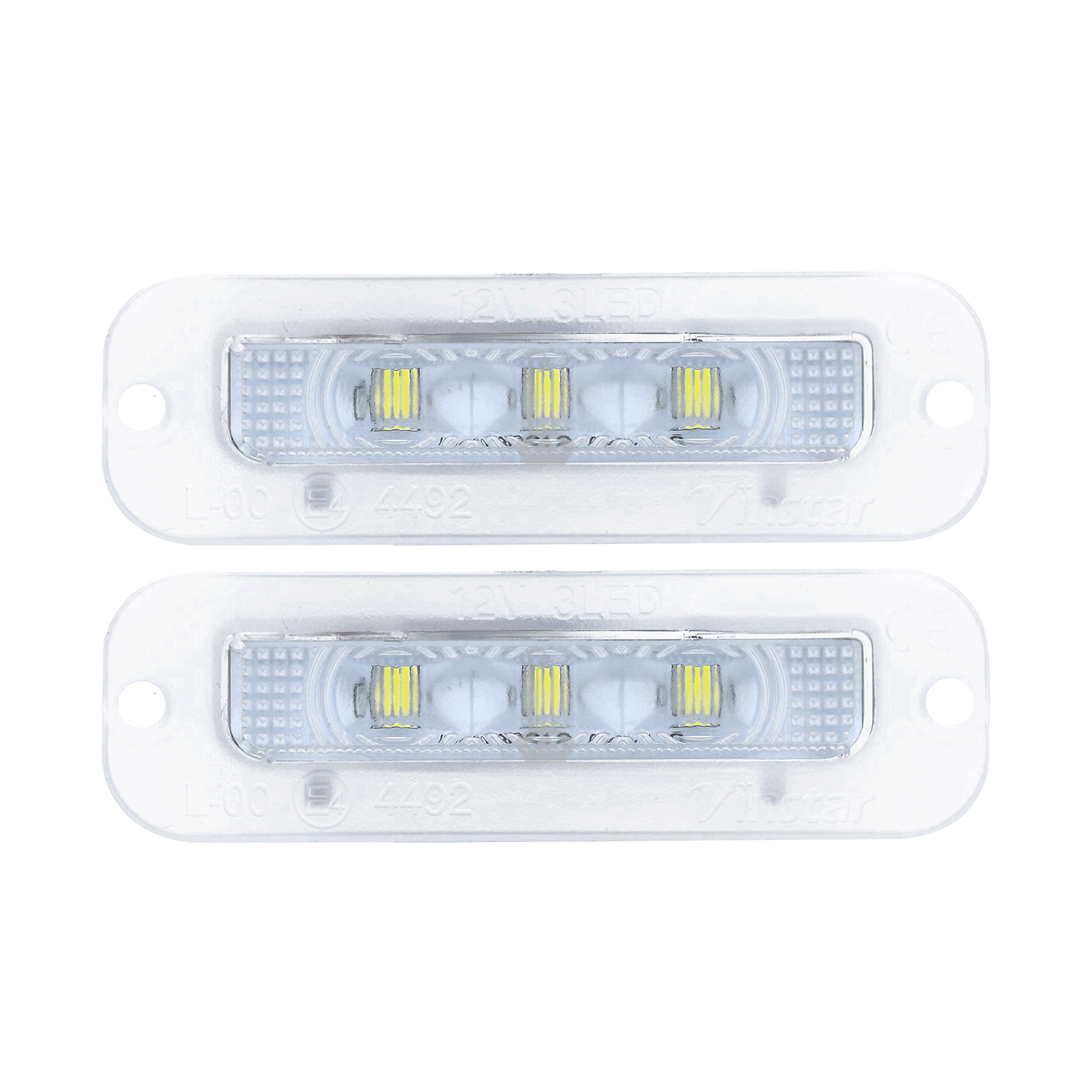 LED Kennzeichen Beleuchtung Nummernschild passend für Mercedes W463 G500 G550 LED Kennzeichen Beleuchtung Nummernschild passend für Mercedes W463 G500 G550