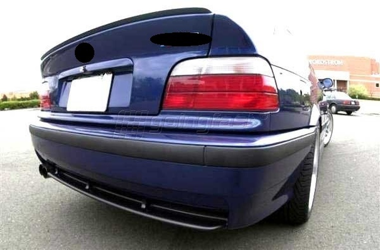 Passend für BMW E36 Limo Heck Spoiler Spoilerlippe Kofferraum Lippe Heckspoiler Passend für BMW E36 Limo Heck Spoiler Spoilerlippe Kofferraum Lippe Heckspoiler
