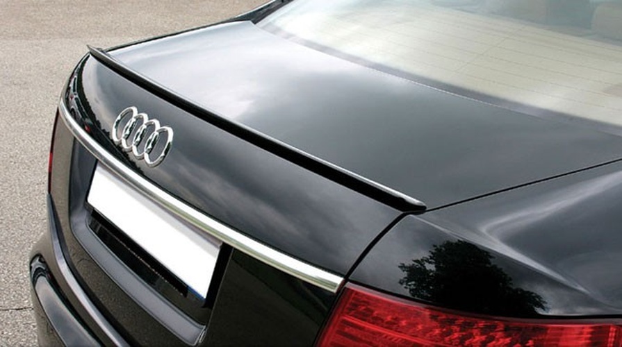 Passend für Audi A6 C6 4F Heck Spoiler Spoilerlippe Kofferraum Lippe Heckspoiler Passend für Audi A6 C6 4F Heck Spoiler Spoilerlippe Kofferraum Lippe Heckspoiler