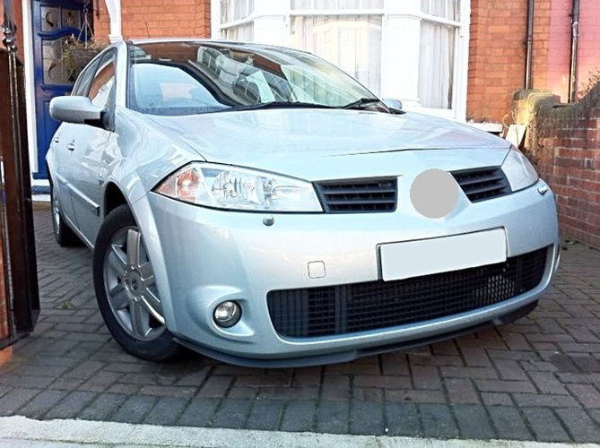 Suitable for Renault Megane MK2 2 MK3 3 Front Bumper Cup Chin Spoiler Lip Valance Splitter Suitable for Renault Megane MK2 2 MK3 3 Front Bumper Cup Chin Spoiler Lip Valance Splitter