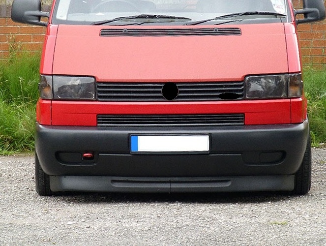 Passend für VW Bus T4 Front Spoiler Lippe Frontschürze Lippe Frontansatz Breit Passend für VW Bus T4 Front Spoiler Lippe Frontschürze Lippe Frontansatz Breit