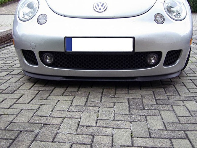 Suitable for VW New Beetle Front Bumper Cup Chin Spoiler Lip Splitter Valance+Screws Suitable for VW New Beetle Front Bumper Cup Chin Spoiler Lip Splitter Valance+Screws