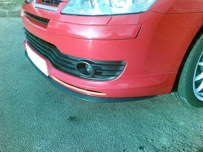 Passend für Citroen C4 L Front Spoiler Lippe Lippe Frontansatz + Anbaumaterial Passend für Citroen C4 L Front Spoiler Lippe Lippe Frontansatz + Anbaumaterial