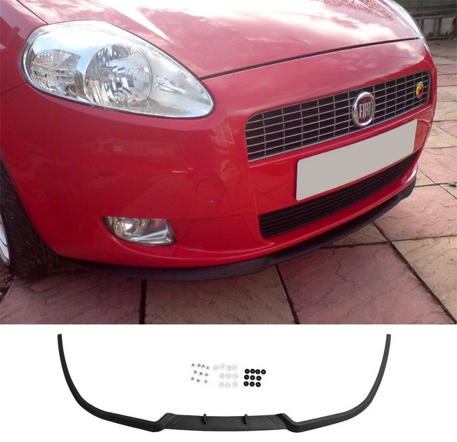 Passend für Fiat Punto Grande Front Spoiler Lippe Frontansatz Anbaumaterial Passend für Fiat Punto Grande Front Spoiler Lippe Frontansatz Anbaumaterial