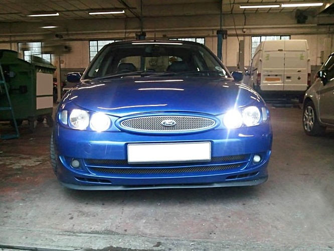 Suitable for Ford Mondeo MK1 MK2 Front Bumper Cup Chin Spoiler Lip Splitter Valance Suitable for Ford Mondeo MK1 MK2 Front Bumper Cup Chin Spoiler Lip Splitter Valance