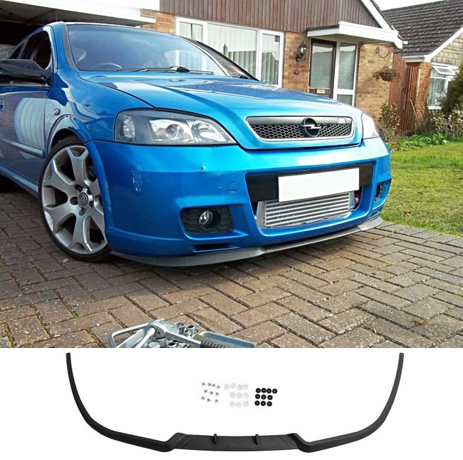 Passend für Opel Astra G Front Spoiler Lippe Lippe Frontansatz + Anbaumaterial Passend für Opel Astra G Front Spoiler Lippe Lippe Frontansatz + Anbaumaterial