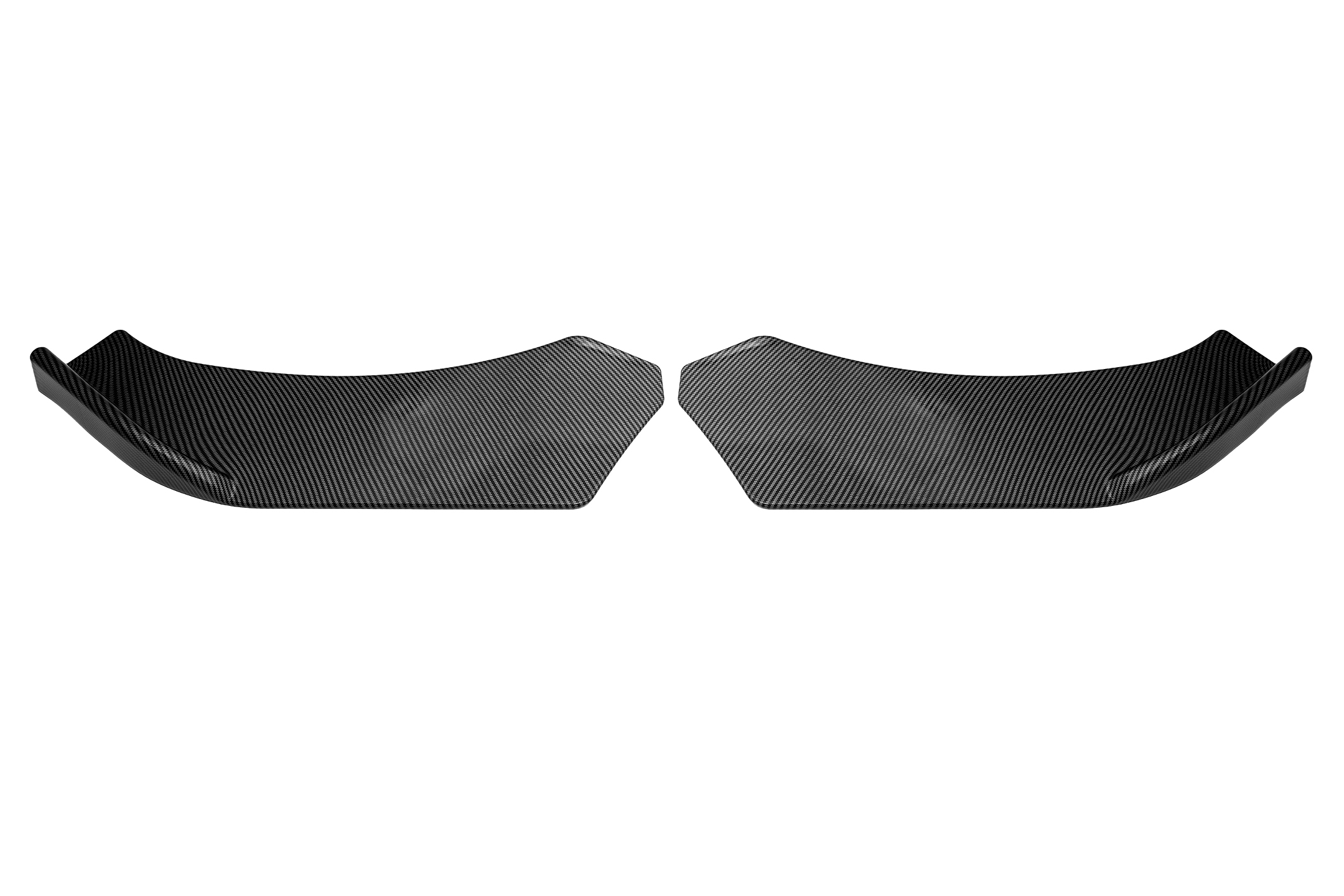 Passend für Mercedes Universal Front Lippe Spoiler Splitter Body Kit Carbon Look Passend für Mercedes Universal Front Lippe Spoiler Splitter Body Kit Carbon Look