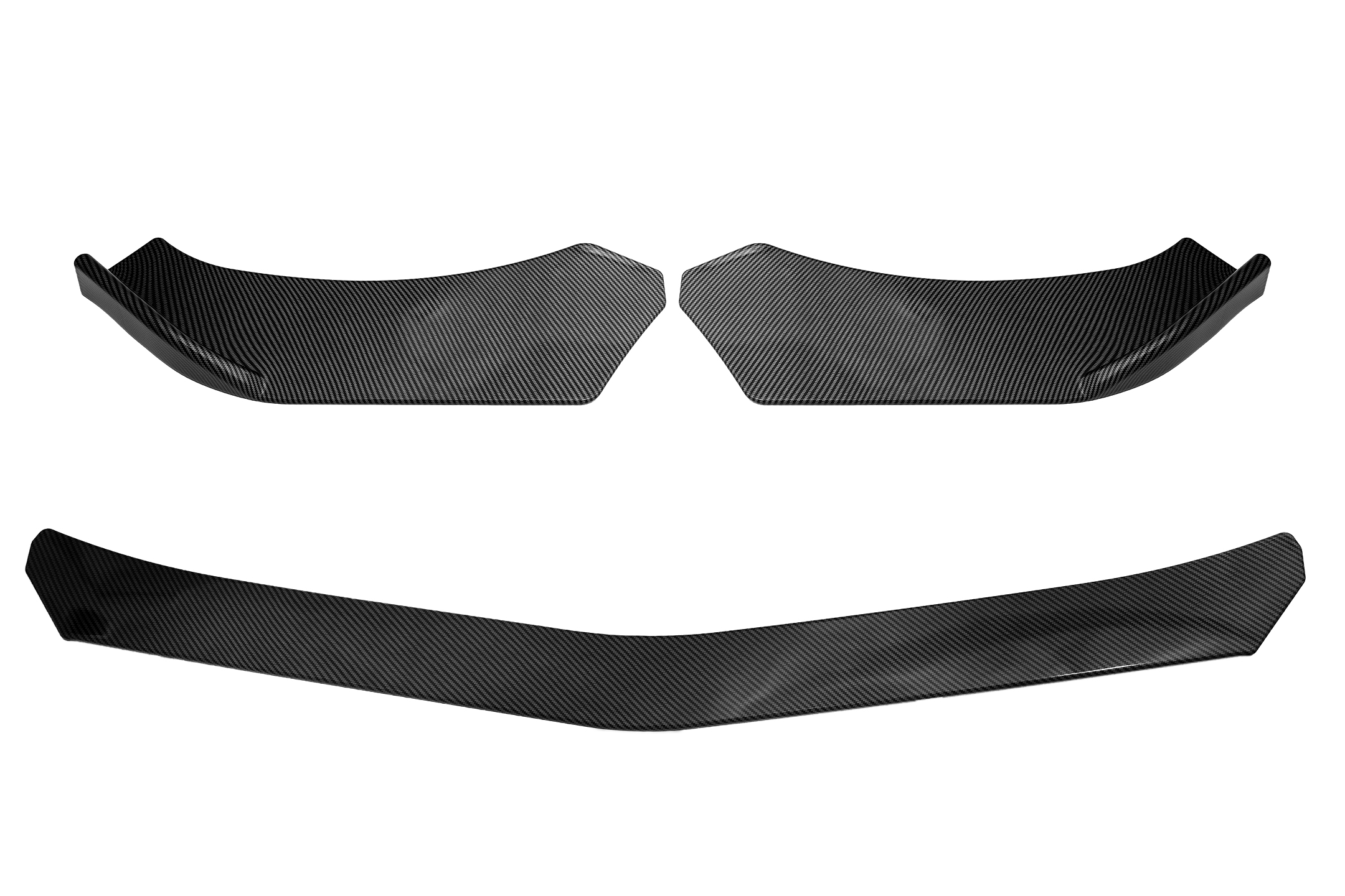 Passend für Mercedes Universal Front Lippe Spoiler Splitter Body Kit Carbon Look Passend für Mercedes Universal Front Lippe Spoiler Splitter Body Kit Carbon Look