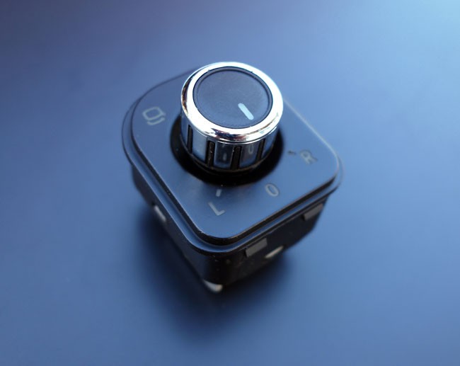 Suitable for VW Golf MK5 MK6 Plus Chrome Mirror Switch Passa...