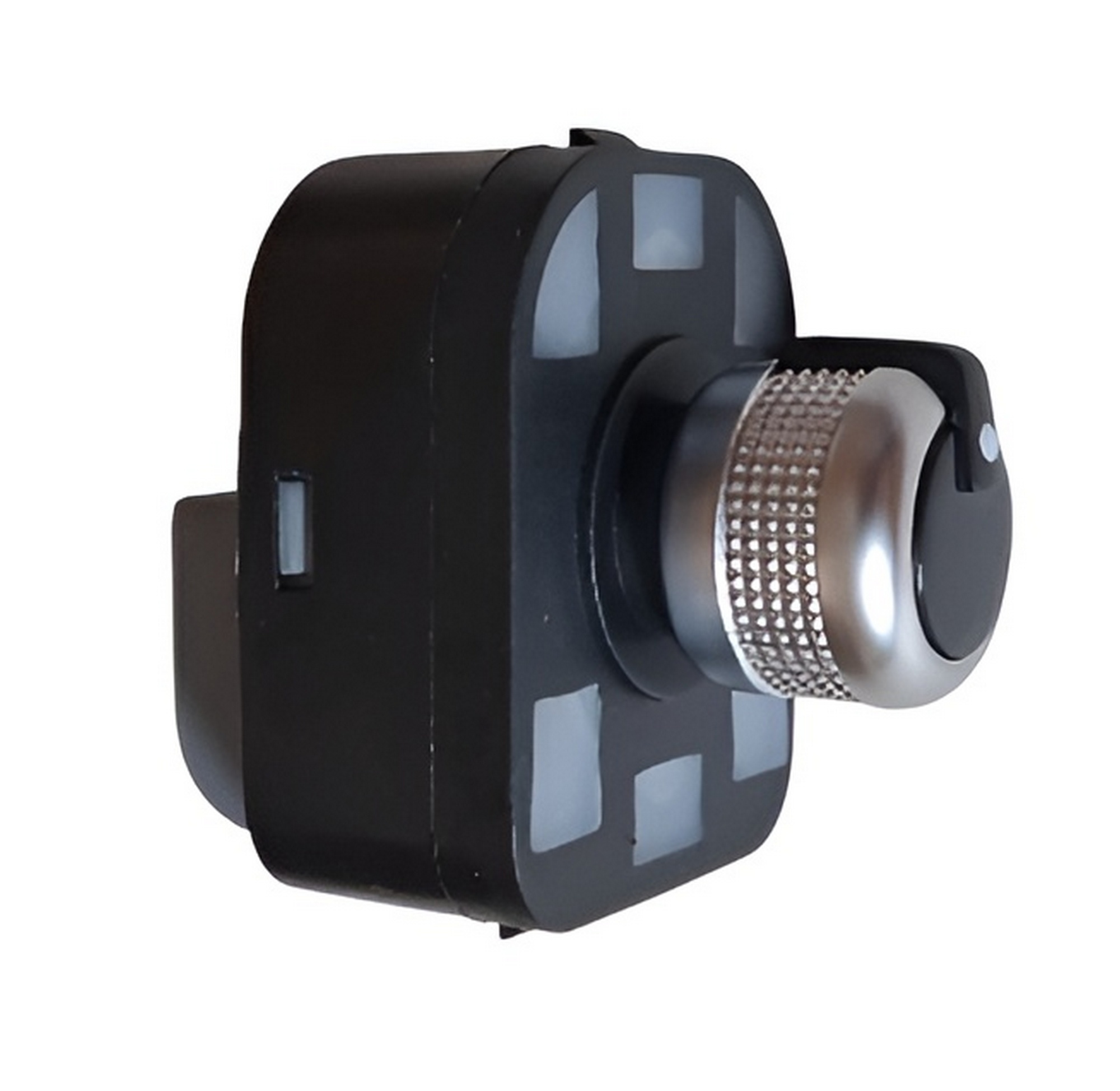 Alu Look Spiegel Schalter passend für Audi A1 A2 A3 A4 A5 A6...