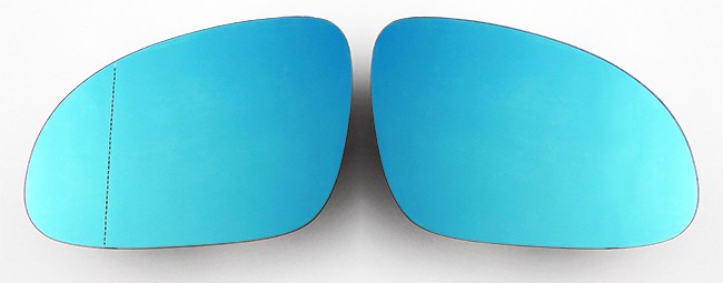 Spiegel Glas L+R Außenspiegel Asphärisch Blau Beheizt passen...