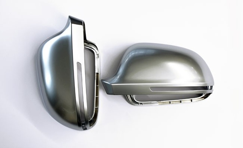 Passend für Audi A3 S3 8P Alu Matt Spiegel Spiegelkappe Gehäuse Aluminium Passend für Audi A3 S3 8P Alu Matt Spiegel Spiegelkappe Gehäuse Aluminium