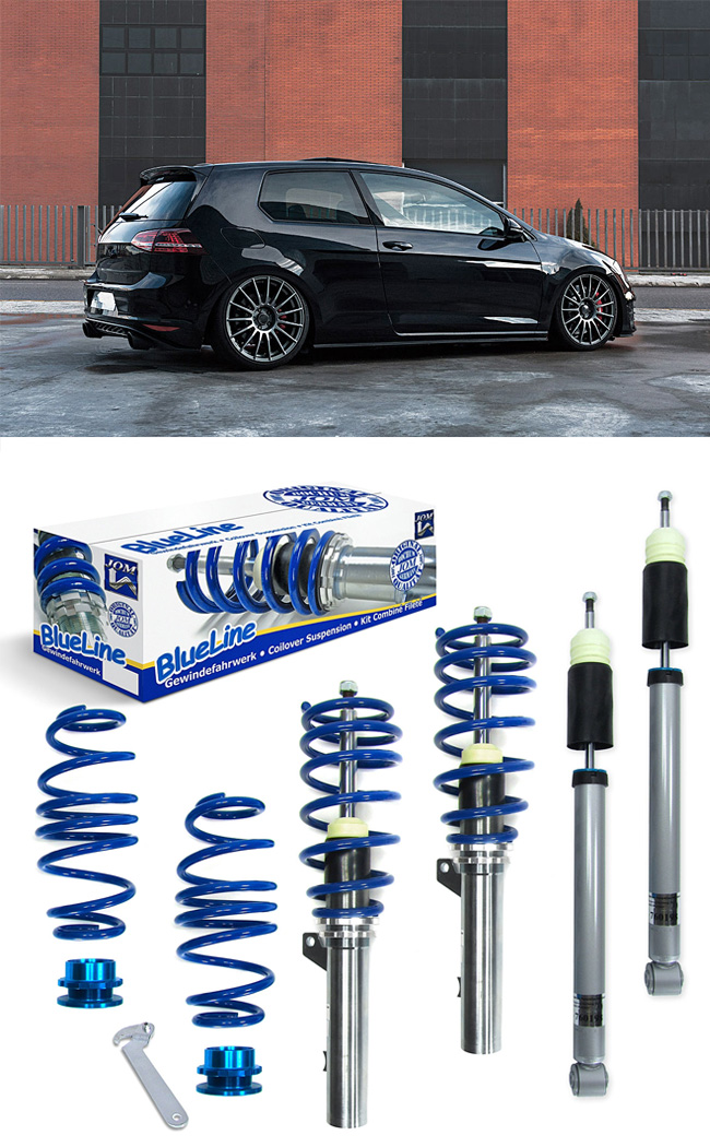 JOM BlueLine Gewindefahrwerk passend für VW Golf 7 passend für VW Sportsvan JOM BlueLine Gewindefahrwerk passend für VW Golf 7 passend für VW Sportsvan