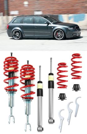 Suitable for Audi A4 B6 B7 8E 2000-2008 RedLine Coilovers no