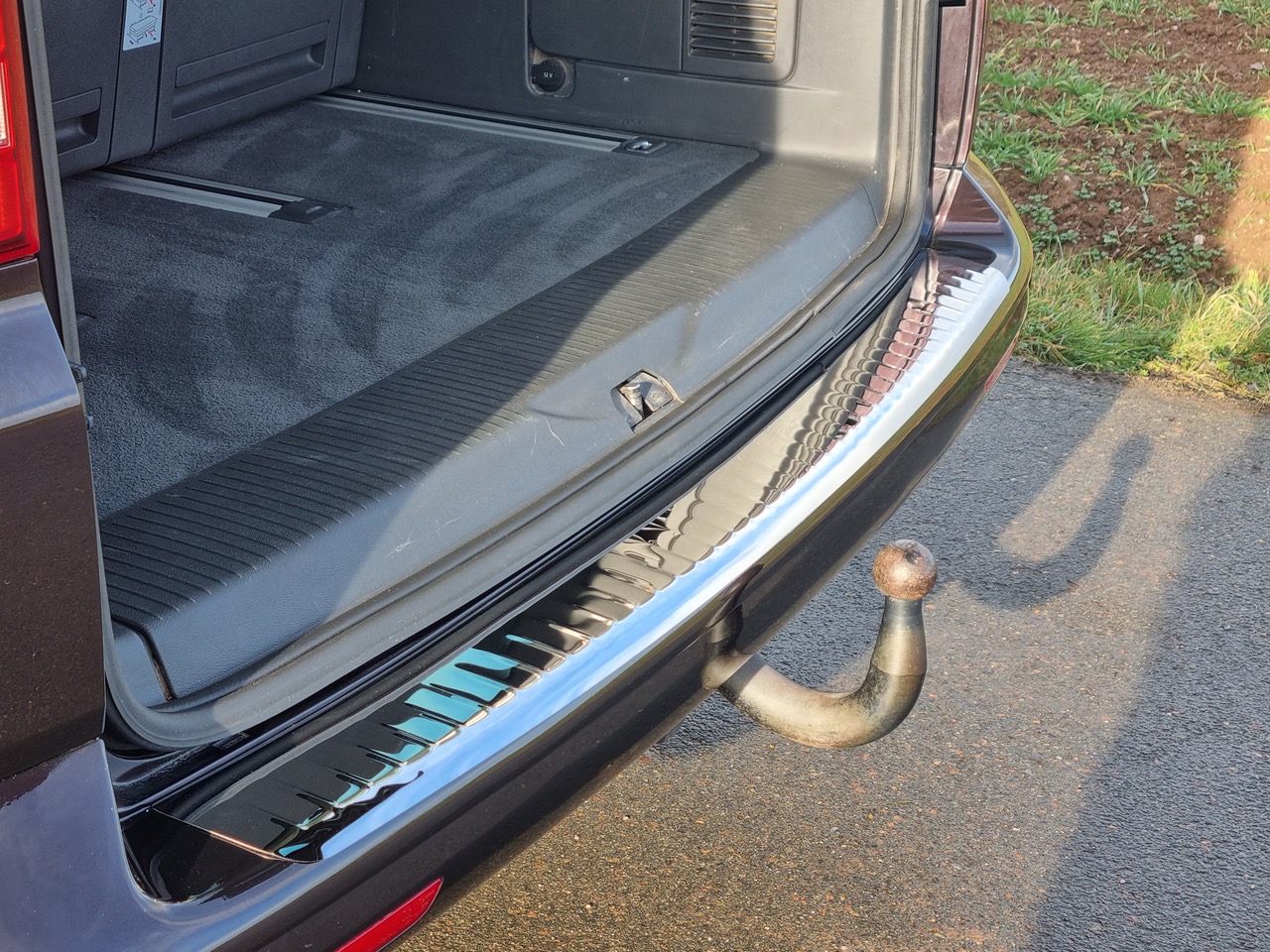 Suitable for VW T5 Transporter Rear Bumper Protector Guard T...