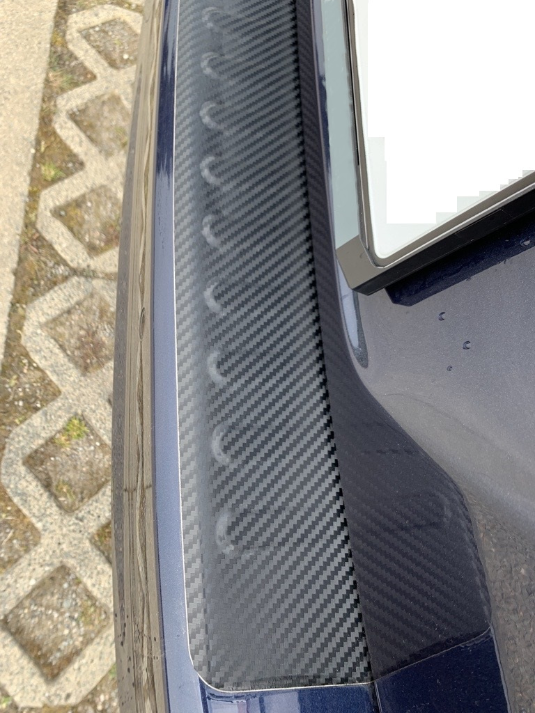 Passend für VW Golf 7 Variant Facelift Ladekantenschutz Carbon Schutz 2017-2020 Passend für VW Golf 7 Variant Facelift Ladekantenschutz Carbon Schutz 2017-2020
