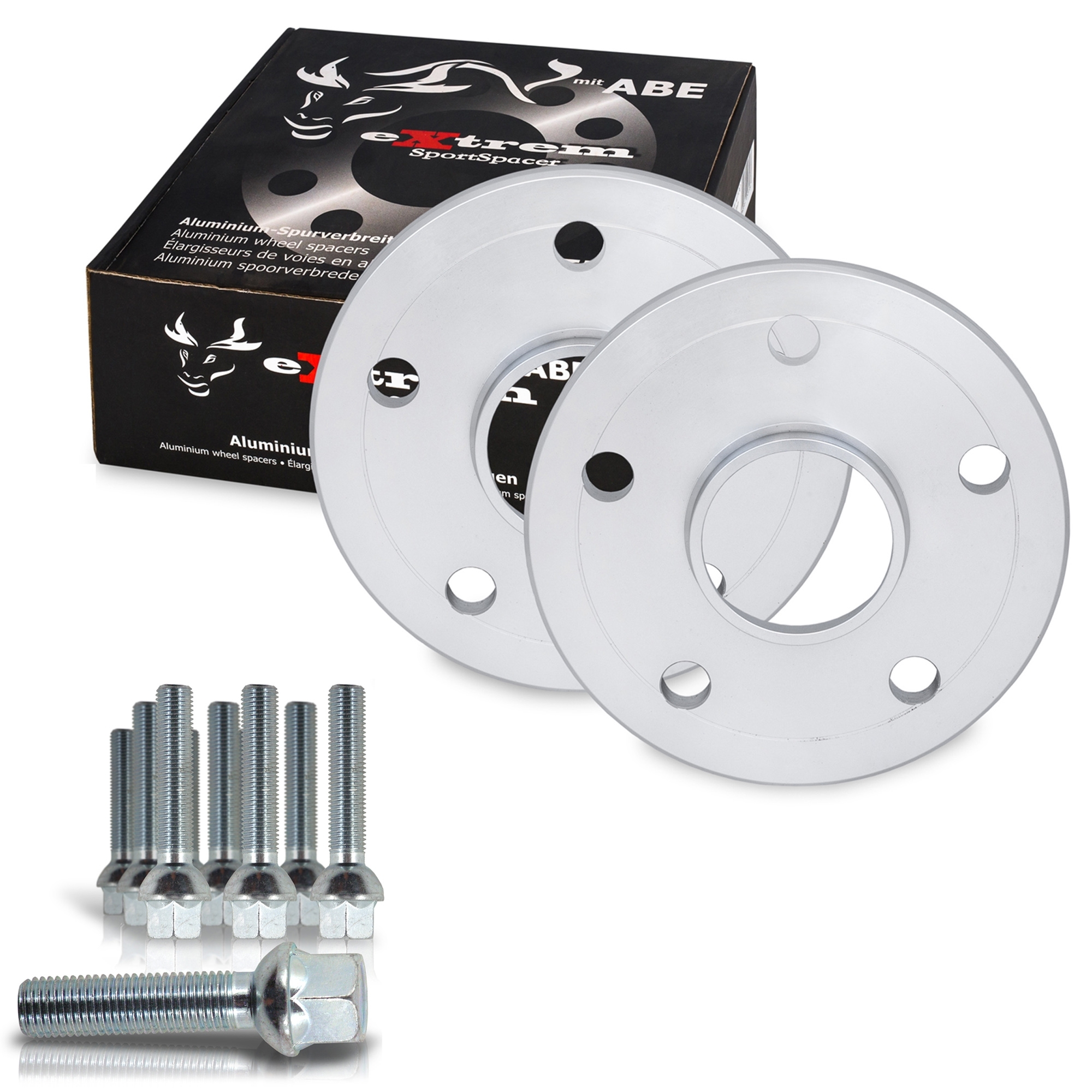 Spurverbreiterung-Set 2×20mm (40mm) NLB 66,6mm passend für BMW 2er F45, F46